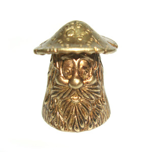 Наперсток из бронзы №Н18 "Гриб" 