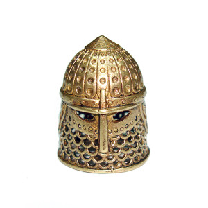 Наперсток из бронзы №Н20 "Шлем" 