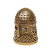 Наперсток из бронзы №Н201 "Шлем" 