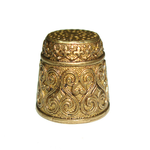 Наперсток из бронзы №Н25 "Орнамент" 