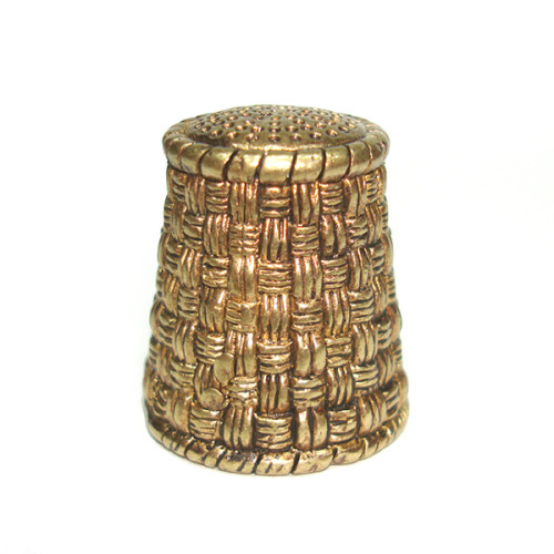 Наперсток из бронзы №Н3 "Корзина" 