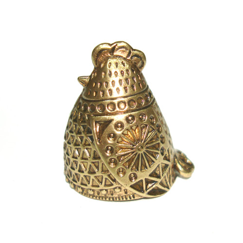 Наперсток из бронзы №Н6 "Курочка" 