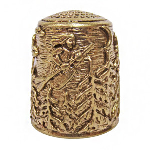 Наперсток из бронзы "Сказка" №YAN-024