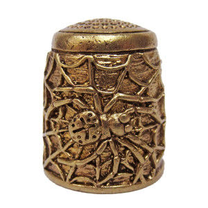 Наперсток из бронзы "Паук-муха" №YAN-028