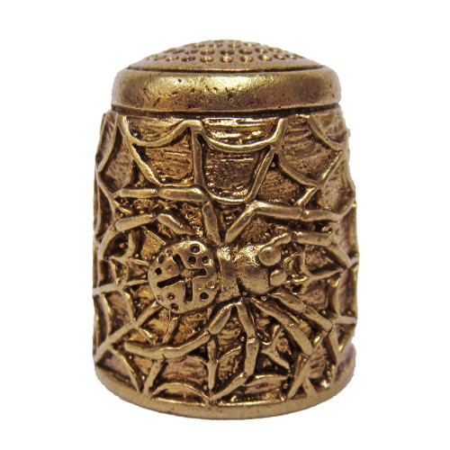 Наперсток из бронзы "Паук-муха" №YAN-028