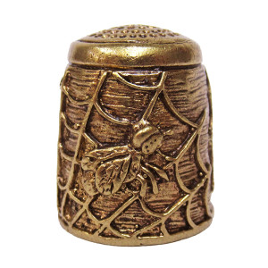 Наперсток из бронзы "Паук-муха" №YAN-028