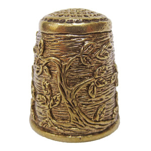 Наперсток из бронзы "Сова" №YAN-033