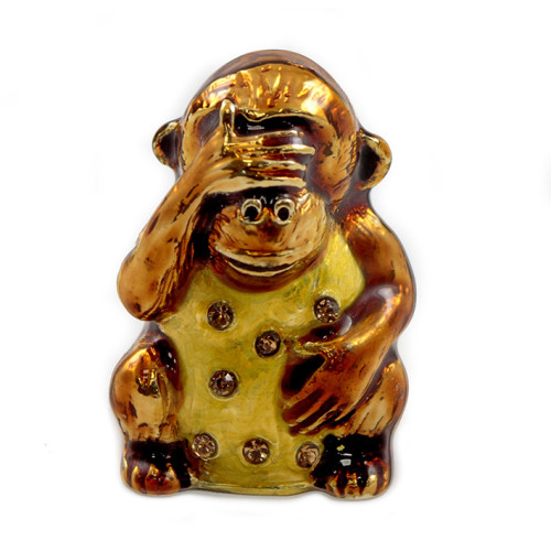 Наперсток под Фаберже "Обезьяна - Не вижу №1437