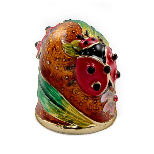 Наперсток под Фаберже "Божьи коровки" №1433