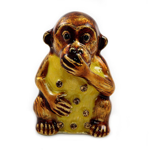Наперсток под Фаберже "Обезьяна - Не говорю" №1448
