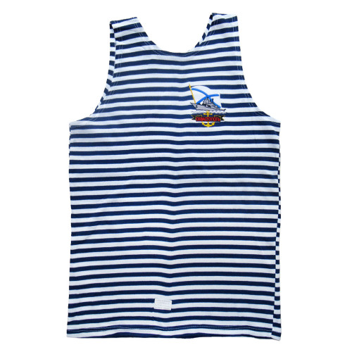 Майка-тельняшка (темно-синяя) "Севастополь" №TM58-60-1