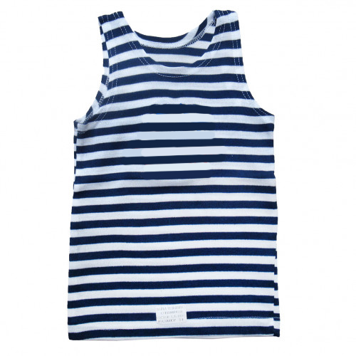 Майка-тельняшка (темно-синяя) №TMBL-32