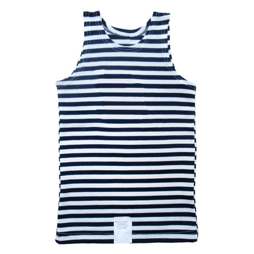 Майка-тельняшка (темно-синяя) №TMBL-38-40