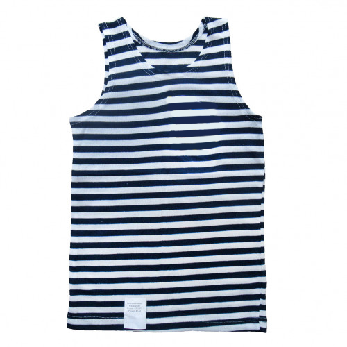 Майка-тельняшка (темно-синяя) №TMBL-42-44