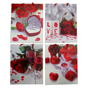 Пакет подарочный "Св. Валентин" №10362-34