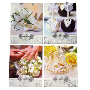 Пакет подарочный "Свадебный" №10362-42