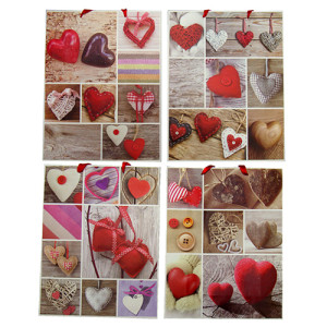 Пакет подарочный "Я люблю тебя" №10362-44