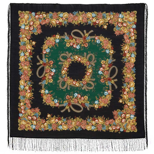 Платок "Рябиновые бусы" №125-5(1193-18)