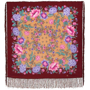 Платок "Цветомания" №89-5(1439-7)