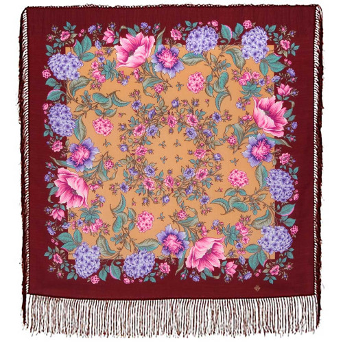 Платок "Цветомания" №89-5(1439-7)