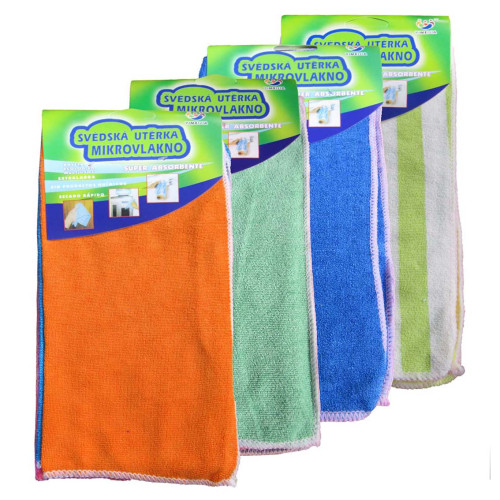 Микрофибровые полотенца комплект 3 шт №4401