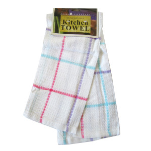 Полотенце вафельное кухонное №8668