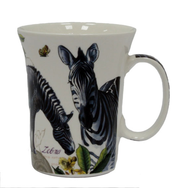 Чашка фарфоровая Зебры №225M_10_052 Чашка фарфоровая Зебры №225M_10_052