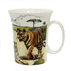 Чашка фарфоровая Тигры №225M_02030