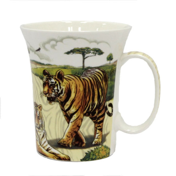 Чашка фарфоровая Тигры №225M_02030 Чашка фарфоровая Тигры №225M_02030