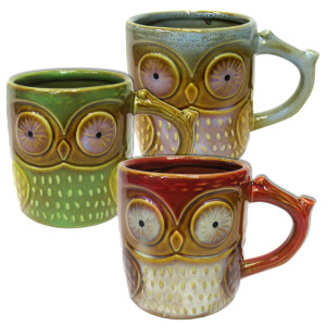 Кружка керамическая "Сова" №2207