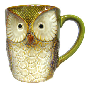 Чашка керамическая "Сова" №341630