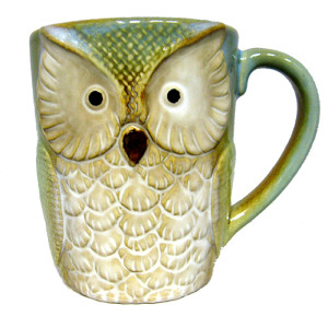 Чашка керамическая "Сова" №341630