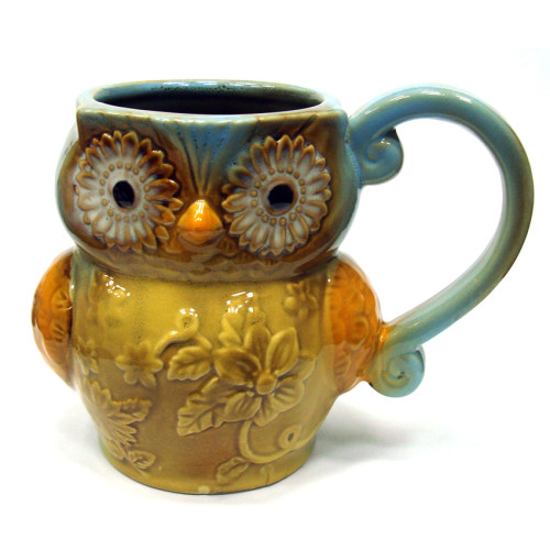 Кружка керамическая "Сова" №JY1819