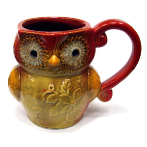 Кружка керамическая "Сова" №JY1819