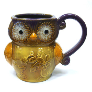 Кружка керамическая "Сова" №JY1819