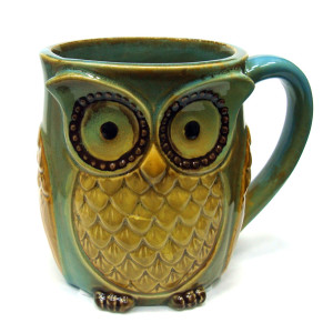 Кружка керамическая "Сова" №JY1856