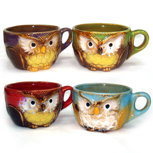 Кружка керамическая "Сова" №JY1974