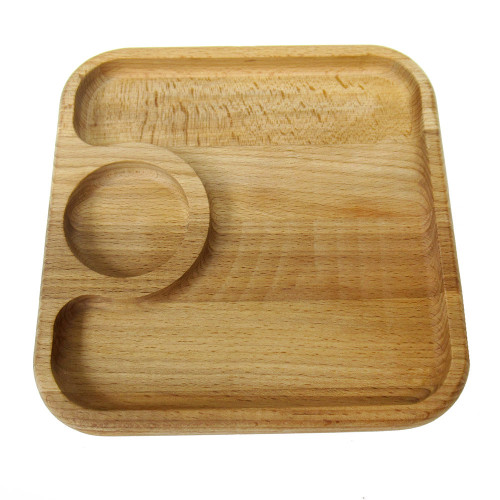 Менажница из дерева квадратная №MKV20-8