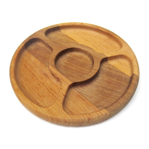 Менажница из дерева круглая №MKR20-10