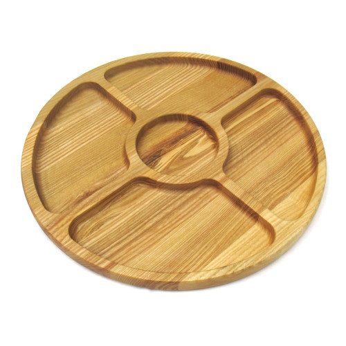 Менажница из дерева круглая №MKR29-5