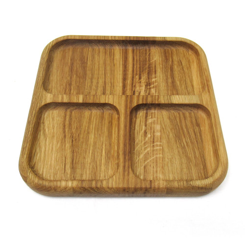 Менажница из дерева квадратная №MKV20-5