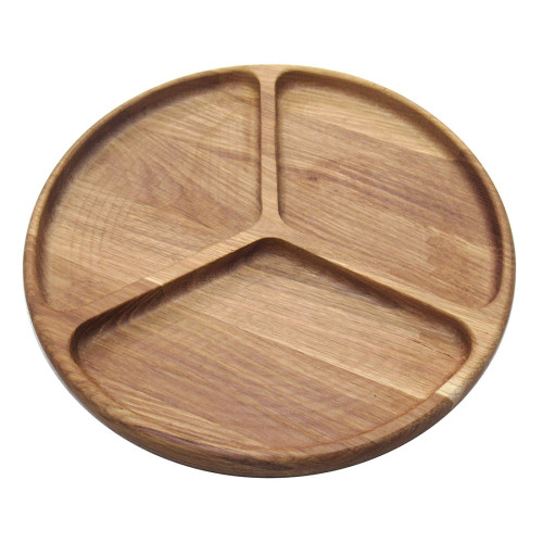 Менажница из дерева круглая №MKR25-3