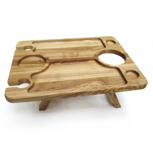 Менажница из дерева Винный столик №SV4