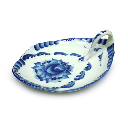 №070EZ Посуда Гжель. Салатник "Лепесток"