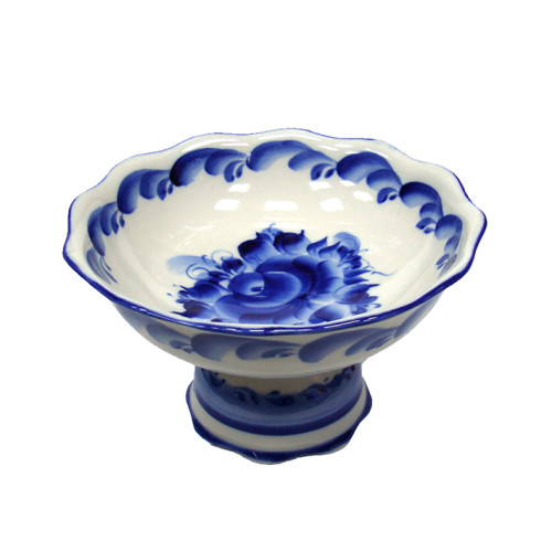 Вазочка "Лакомка" Гжель №159EZ 