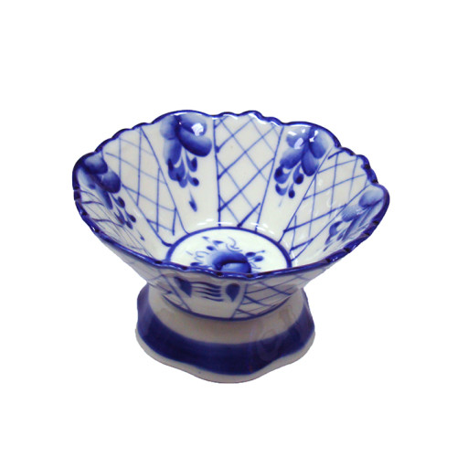 Креманка "Вишенка" Гжель №168EZ 