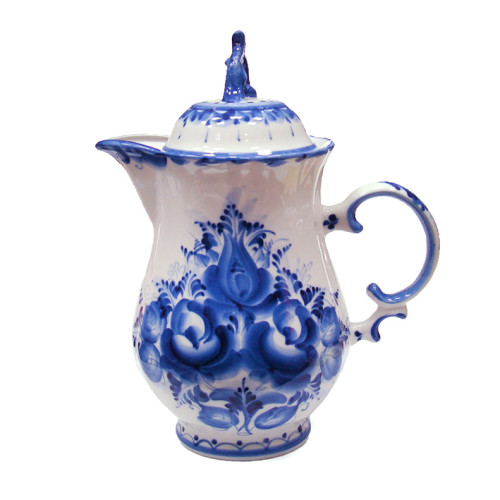 Кувшин "Молочный" Гжель №018STS 