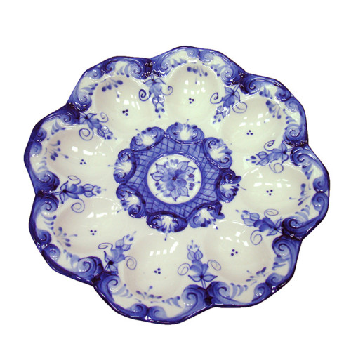 Пасхальница Гжель №036STS 