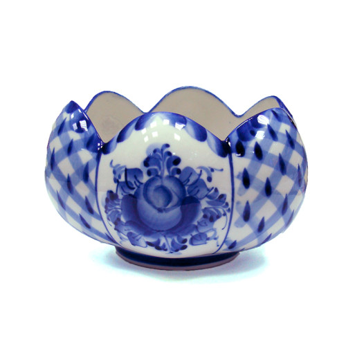 Салатник "Лилия" Гжель №049STS 