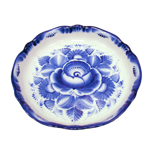 Тарелка для блинов Гжель №057STS 